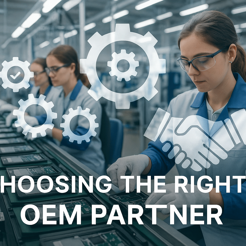 How to Choose the Right OEM Partner for Your Electronics Brand