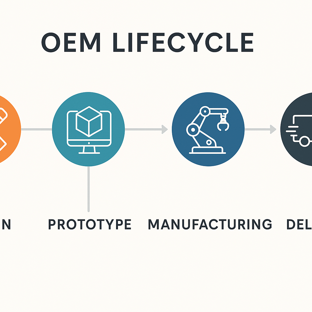 OEM Manufacturing Lifecycle: From Product Design to Final Delivery